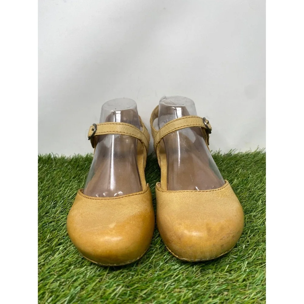 Dansko Sandals Tiffani Womens Casual Tan Milled Burnished Leather EU 41 SIZE 10